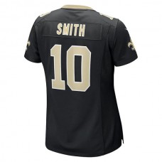 NO.Saints #10 Tre'Quan Smith Black Game Jersey Stitched American Football Jerseys