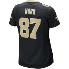 NO.Saints #87 Joe Horn Black Game Retired Player Jersey Stitched American Football Jerseys