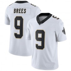 NO.Saints #9 Drew Brees White Vapor Untouchable Limited Player Jersey Stitched American Football Jersey