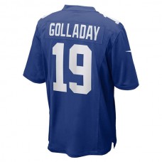 NY.Giants #19 Kenny Golladay Royal Game Jersey Stitched American Football Jerseys