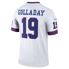 NY.Giants #19 Kenny Golladay White Alternate Legend Jersey Stitched American Football Jerseys