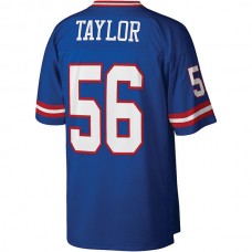 NY.Giants #56 Lawrence Taylor Mitchell & Ness Royal Legacy Replica Jersey Stitched American Football Jerseys