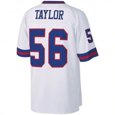 NY.Giants #56 Lawrence Taylor Mitchell & Ness White Legacy Replica Jersey Stitched American Football Jerseys