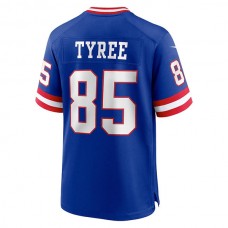 NY.Giants #85 David Tyree Royal Classic Retired Player Game Jersey Stitched American Football Jerseys
