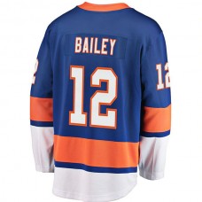 NY.Islanders #12 Josh Bailey Fanatics Branded Breakaway Player Jersey Royal Stitched American Hockey Jerseys