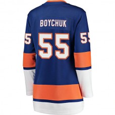 NY.Islanders #55 Johnny Boychuk Fanatics Branded Breakaway Player Jersey Royal Stitched American Hockey Jerseys