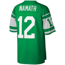 NY.Jets #12 Joe Namath Mitchell & Ness Kelly Green Legacy Replica Jersey Stitched American Football Jerseys
