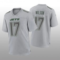 NY.Jets #17 Garrett Wilson Gray Game Atmosphere Jersey Stitched American Football Jerseys