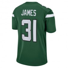 NY.Jets #31 Craig James Gotham Green Game Player Jersey Stitched American Football Jerseys