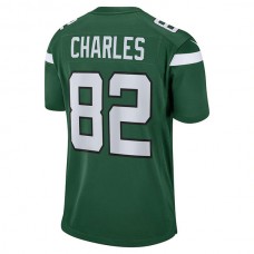 NY.Jets #82 Irvin Charles Gotham Green Game Player Jersey Stitched American Football Jerseys