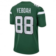 NY.Jets #88 Kenny Yeboah Gotham Green Game Player Jersey Stitched American Football Jerseys