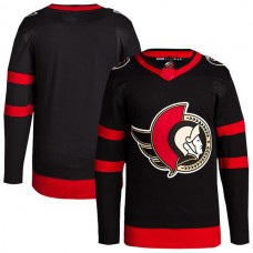 O.Senators Home Primegreen Authentic Pro Blank Jersey Black Stitched American Hockey Jerseys