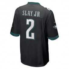 P.Eagles #2 Darius Slay Jr. Black Alternate Game Player Jersey Stitched American Football Jerseys