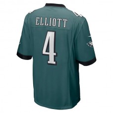 P.Eagles #4 Jake Elliott Midnight Green Game Jersey Stitched American Football Jerseys