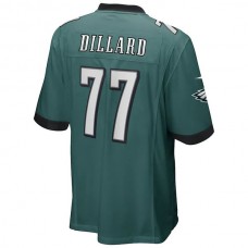 P.Eagles #77 Andre Dillard Midnight Green Game Player Jersey Stitched American Football Jerseys