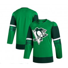 P.Penguins 2023 St. Patrick's Day Primegreen Authentic Jersey - Kelly Green Stitched American Hockey Jerseys