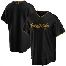 Pittsburgh Pirates Black Alternate Replica Team Jersey Baseball Jerseys