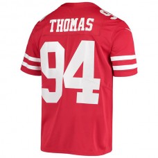 SF.49ers #94 Solomon Thomas Scarlet Vapor Limited Player Jersey Stitched American Football Jerseys