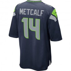 S.Seahawks #14 DK Metcalf College Navy Game Player Jersey Stitched American Football Jerseys