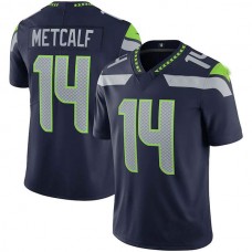 S.Seahawks #14 DK Metcalf College Navy Vapor Limited Jersey Stitched American Football Jerseys