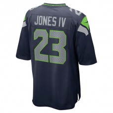 S.Seahawks #23 Sidney Jones IV College Navy Game Player Jersey Stitched American Football Jerseys