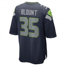 S.Seahawks #35 Joey Blount College Navy Game Player Jersey Stitched American Football Jerseys