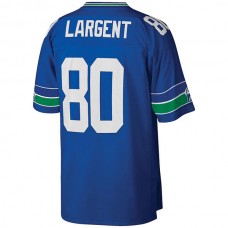 S.Seahawks #80 Steve Largent Steve Largent Mitchell & Ness Royal Big & Tall 1985 Retired Player Replica Jersey Stitched American Football Jerseys