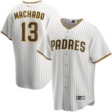 San Diego Padres #13 Manny Machado White Alternate Replica Player Jersey Baseball Jerseys