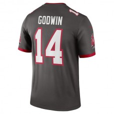 TB.Buccaneers #14 Chris Godwin Pewter Alternate Legend Jersey Stitched American Football Jerseys