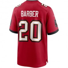 TB.Buccaneers #20 Ronde Barber Red Game Retired Player Jersey Stitched American Football Jerseys