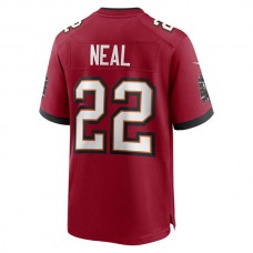 TB.Buccaneers #22 Keanu Neal Red Game Player Jersey Stitched American Football Jerseys