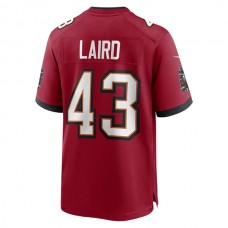 TB.Buccaneers #43 Patrick Laird Red Game Player Jersey Stitched American Football Jerseys