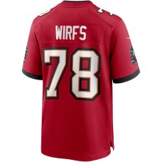 TB.Buccaneers #78 Tristan Wirfs Red Player Game Jersey Stitched American Football Jerseys
