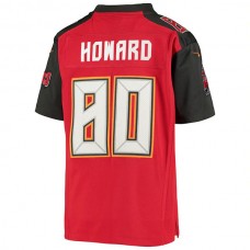 TB.Buccaneers #80 O.J. Howard Red Vapor Limited Jersey Stitched American Football Jerseys