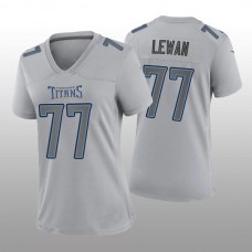 T.Titans #77 Taylor Lewan Gray Atmosphere Game Jersey Stitched American Football Jerseys