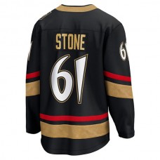 V.Golden Knights #61 Mark Stone Fanatics Branded Special Edition 2.0 Breakaway Player Jersey Black Alternate Jersey Hockey Jerseys