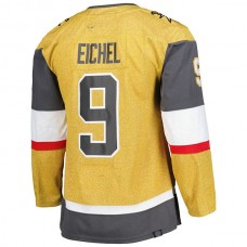 V.Golden Knights #9 Jack Eichel Primegreen Authentic Pro Alternate Player Jersey Gold Stitched American Hockey Jerseys