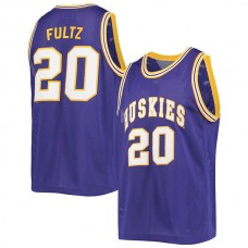 W.Huskies #20 Markelle Fultz Original Retro Brand Commemorative Classic Basketball Jersey Purple Stitched American College Jerseys