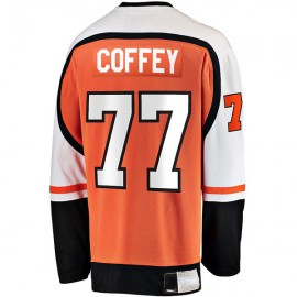 P.Flyers #77 Paul Coffey Fanatics Branded Premier Breakaway Retired Player Jersey Stitched American Hockey Jerseys