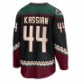A.Coyotes #44 Zack Kassian Fanatics Branded Home Breakaway Player Jersey Black Stitched American Hockey Jerseys