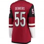 A.Coyotes #55 Jason Demers Fanatics Branded Breakaway Player Jersey Garnet Stitched American Hockey Jerseys