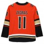 A.Ducks #11 Trevor Zegras Fanatics Authentic Autographed Authentic Jersey Orange Stitched American Hockey Jerseys