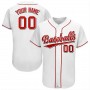 Baseball Jerseys Custom Cincinnati Reds Stitched Personalized Button Down Baseball T Shirt