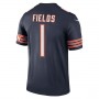 C.Bears #1 Justin Fields Navy Legend Jersey Stitched American Football Jerseys