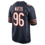 C.Bears #96 Armon Watts Navy Game Player Jersey Stitched American Football Jerseys