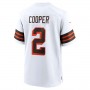 C.Browns #2 Amari Cooper White Alternate Game Jersey Stitched American Football Jerseys