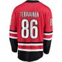 C.Hurricanes #86 Teuvo Teravainen Fanatics Branded Breakaway Player Jersey Red Stitched American Hockey Jerseys
