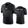 Custom LA.Chargers Active Player Black Reflective Limited Stitched Football Jersey American Jerseys