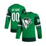 Custom P.Penguins 2023 St. Patrick's Day Primegreen Authentic Jersey - Kelly Green Stitched American Hockey Jerseys