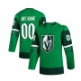 Custom V.Golden Knights 2023 St. Patrick's Day Primegreen Authentic Custom Jersey - Kelly Green Stitched American Hockey Jerseys